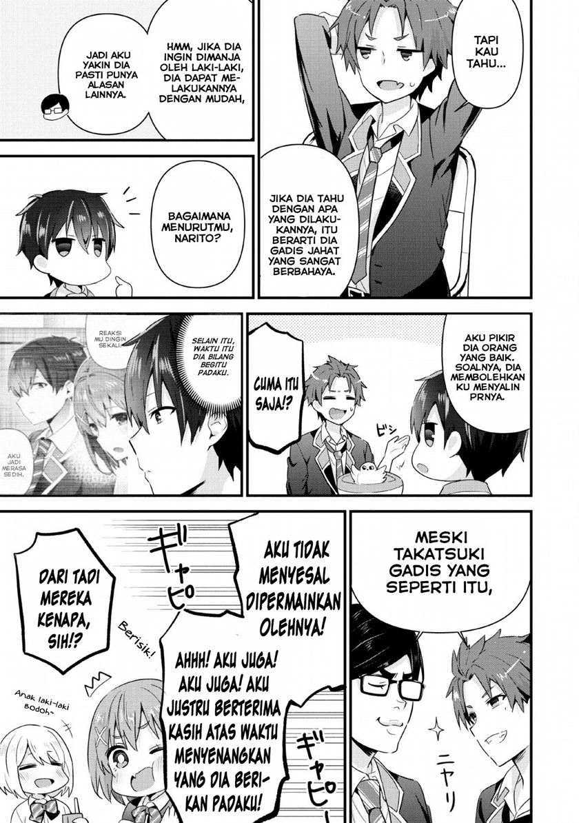 The Cute Girl Sitting Next to Me Is Trying to Make Me Fall in Love With Her as a Way to Ridicule Me, but the Tables Were Turned on Her Before She Knew It Chapter 04 Gambar 14